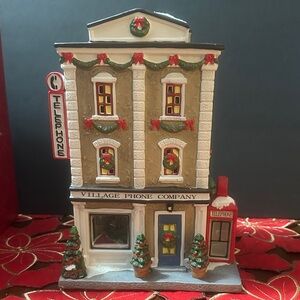 St. Nicholas Square Village Phone Company Holiday Decoration